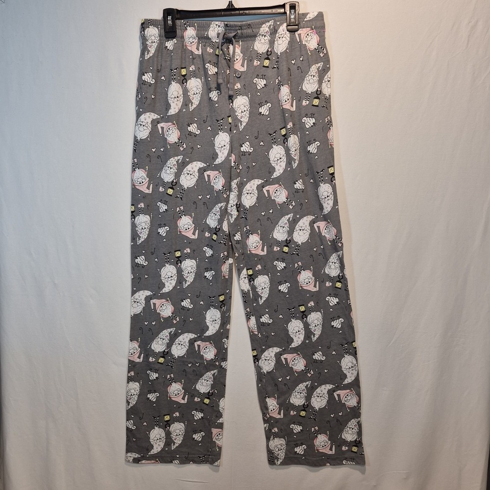 Mad Engine Mens 34/36 Gnome Sleep Pants‎ GoblinCore Whimsigoth Cozy Cabin Core